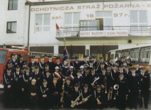 1997 rok - Drużyna i Orkiestra na 100-lecie OSP Brzeziny
